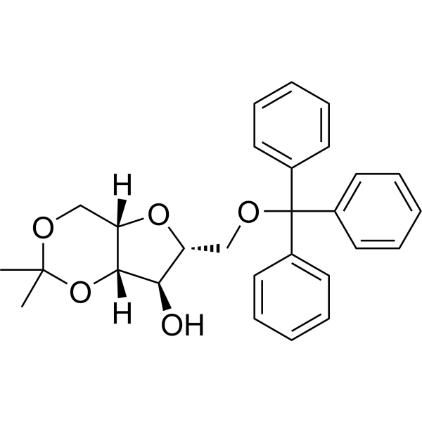 2,5-Anhydro-1,3-O-isopropylidene-6-O-trityl-D-glucitol 65758-50-1